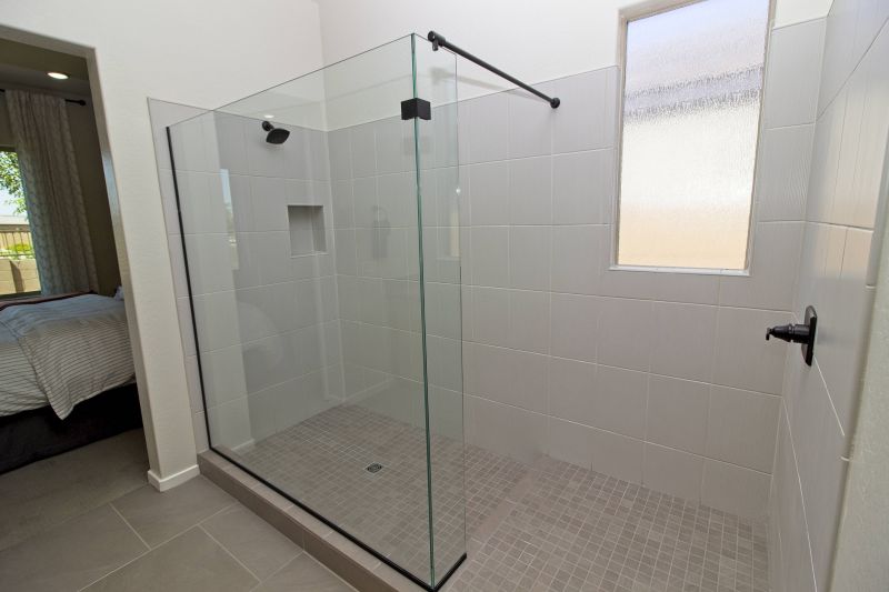 Bathroom Renovation Featuring New Shower